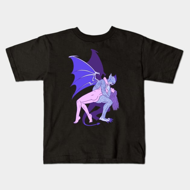 Dracula Kids T-Shirt by Eve Shmeve